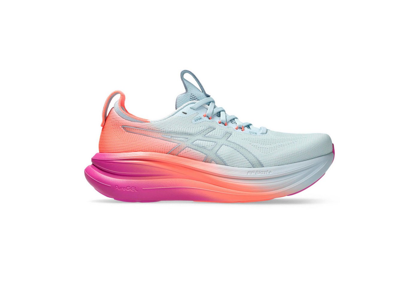 ASICS Gel-Nimbus 28 Sunny Sizzle - Neutralschuh Laufschuh