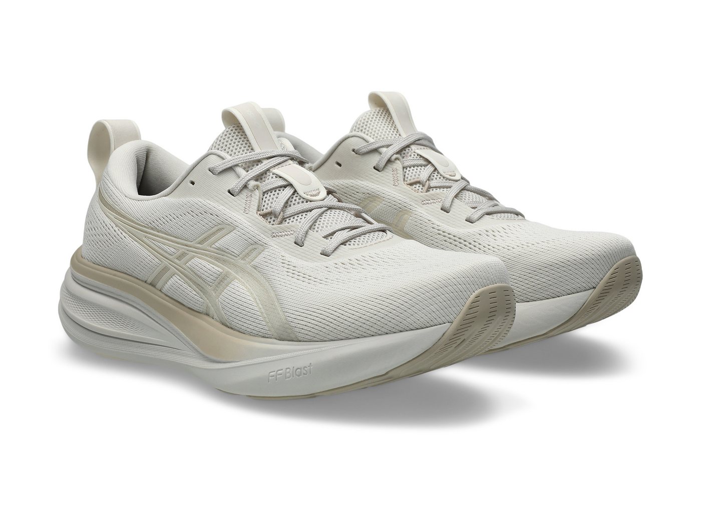 ASICS GEL-PULSE 17 Laufschuh für Straße und Fitnessstudio, mit FF BLAST Dämpfung (beige)