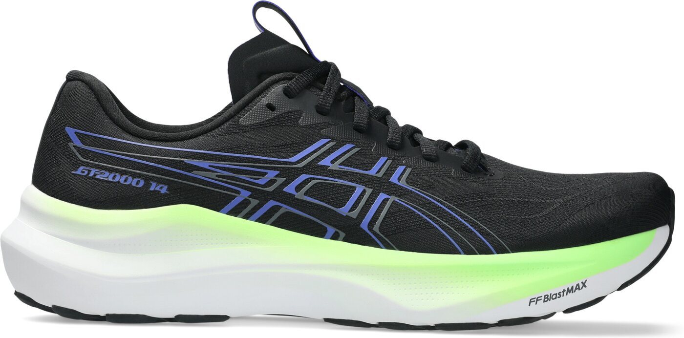 ASICS GT-2000 14 BLACK/COBALT BURST Herren Laufschuh Laufschuh