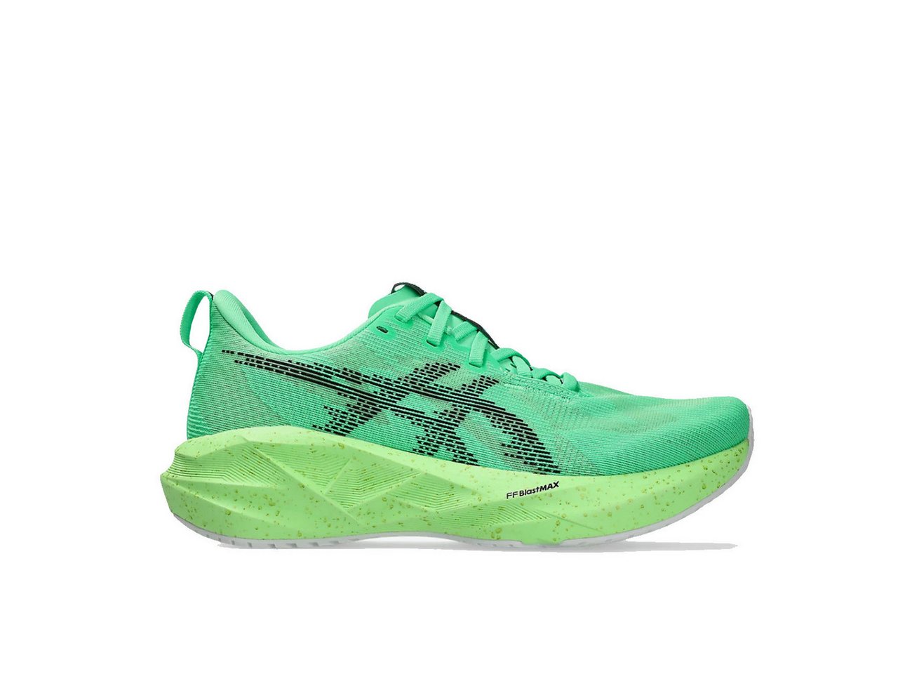 ASICS Novablast 5 Ekiden Damen Vital Green Black Laufschuh
