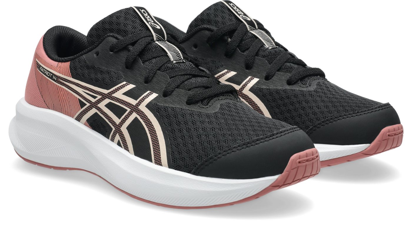 ASICS PATRIOT 14 GS Laufschuh für Kinder & Jugendliche (schwarz/rosa)