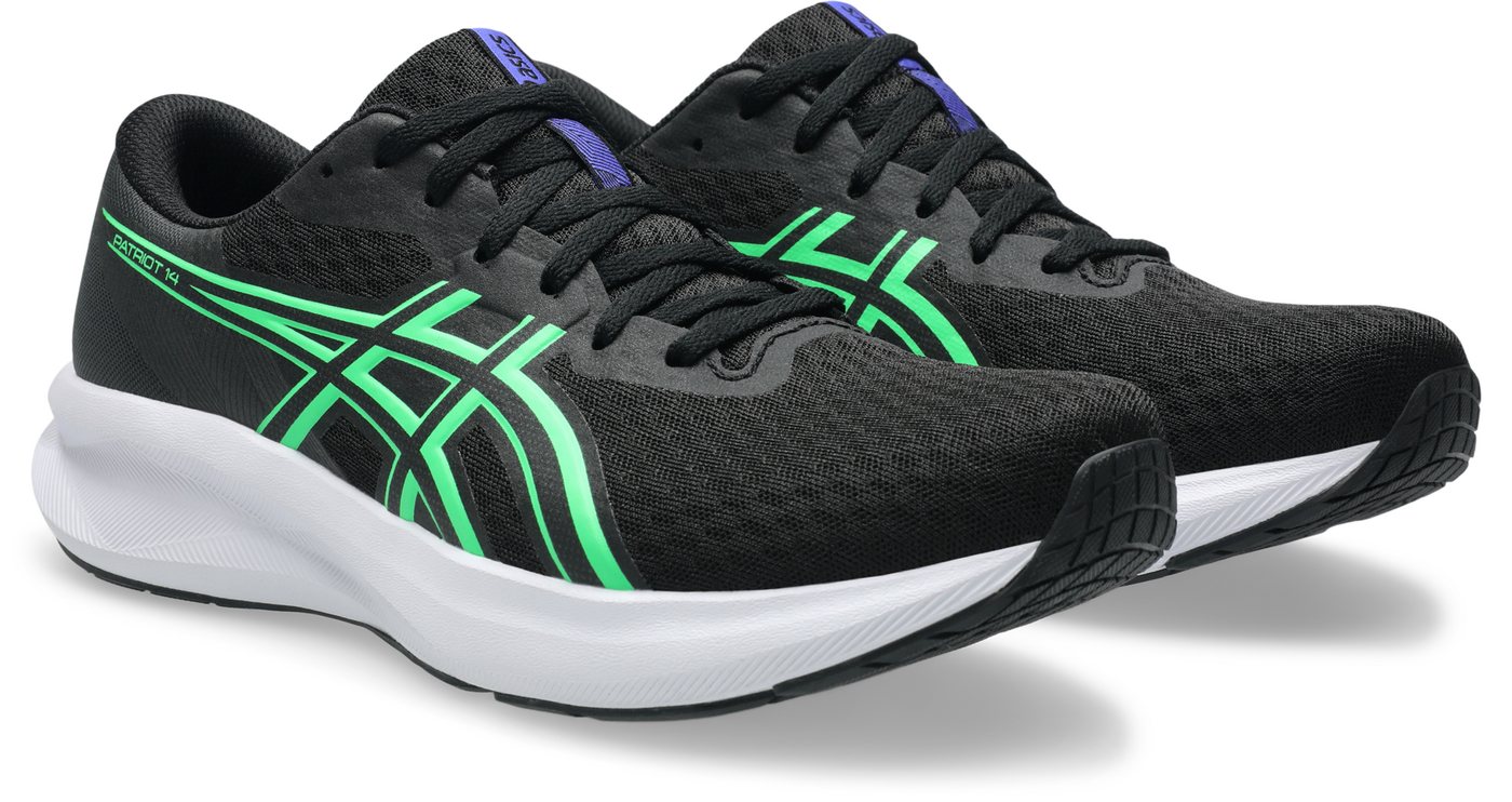ASICS PATRIOT 14 Laufschuh (schwarz/grün)