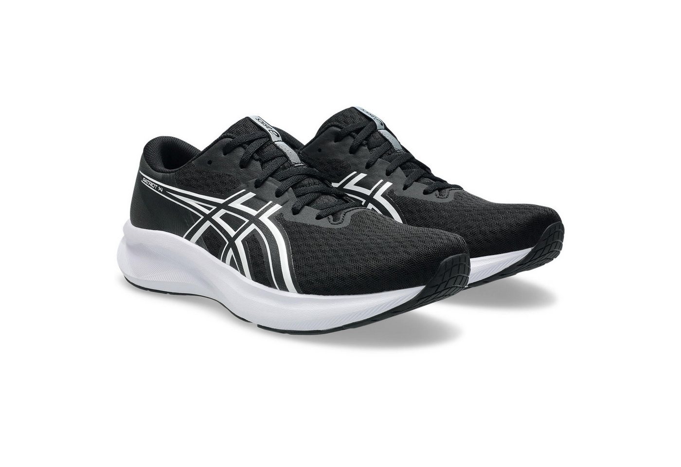 ASICS PATRIOT 14 Laufschuh (schwarz/weiß)