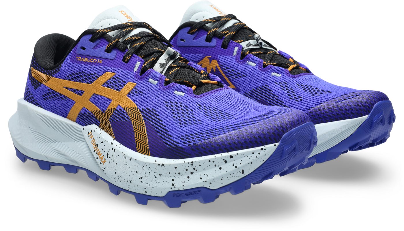 ASICS TRABUCO 14 Trailrunningschuh profiliertes Laufsohlenprofil, mit Gummilaufsohle, mit Schnürung