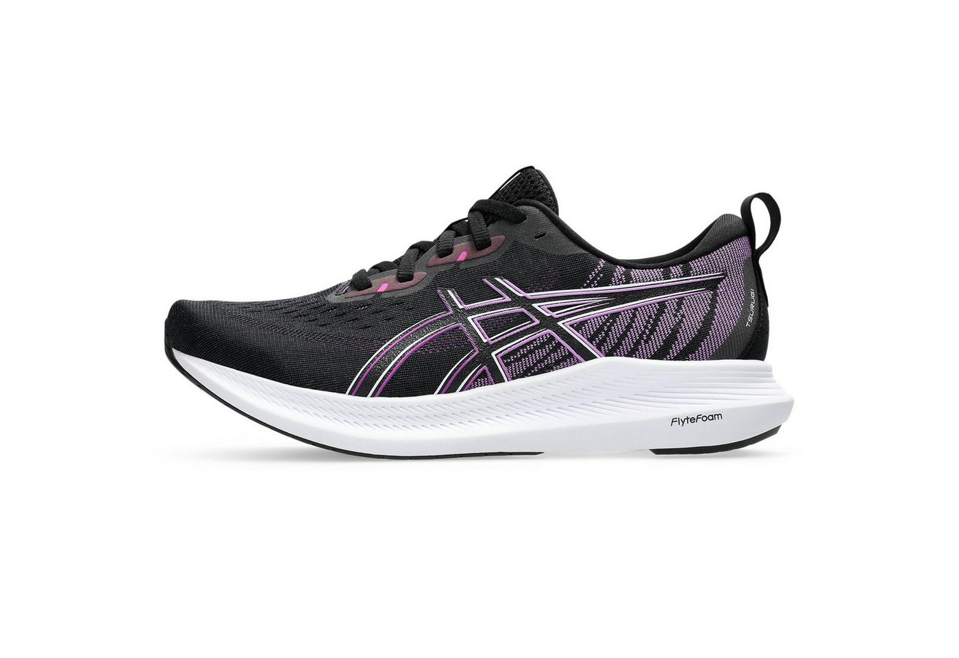ASICS TSURUGI BLACK/WHITE Laufschuh