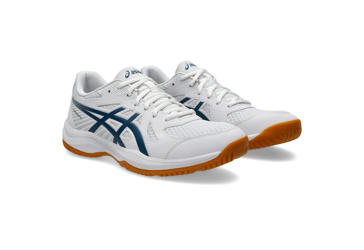 ASICS UPCOURT 6 Hallenschuh besonders geeignet für Handball und Volleyball (weiß)