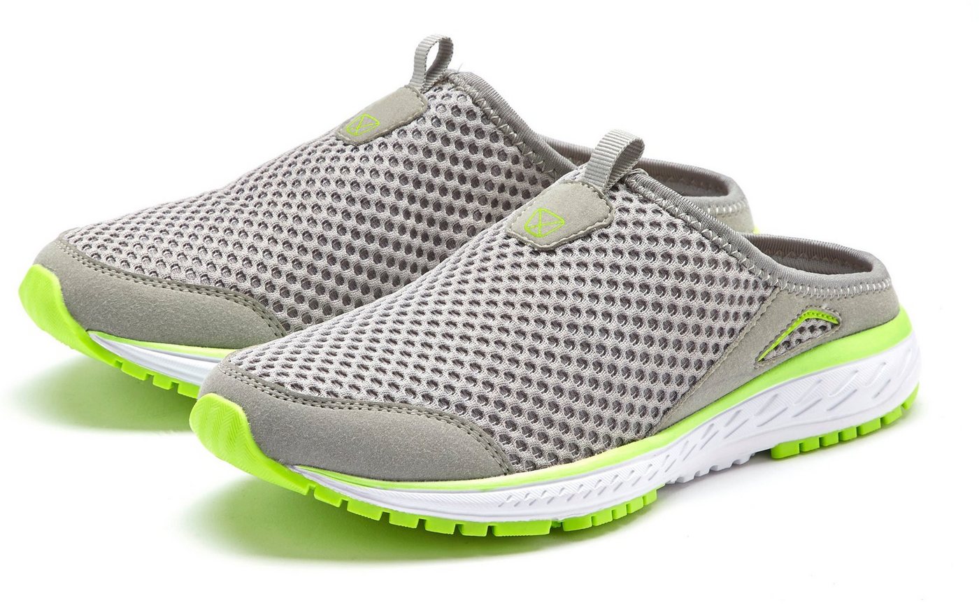 AUTHENTIC LE JOGGER Sabot Clog, Pantolette, Schlappen aus hochwertigem Textil Unisex