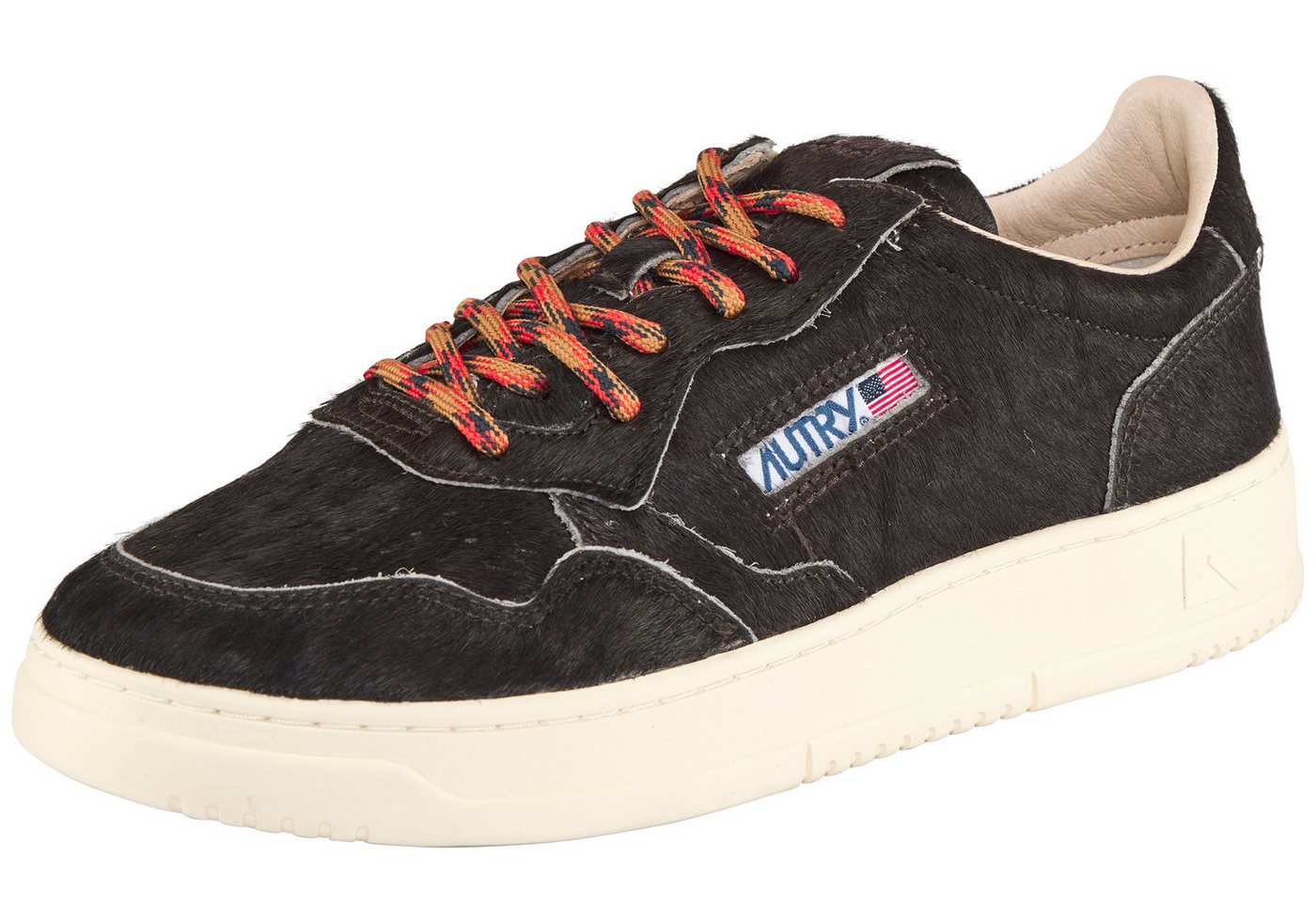 AUTRY Medalist Low Sneaker (PONY/LACES CHOCOLATE)