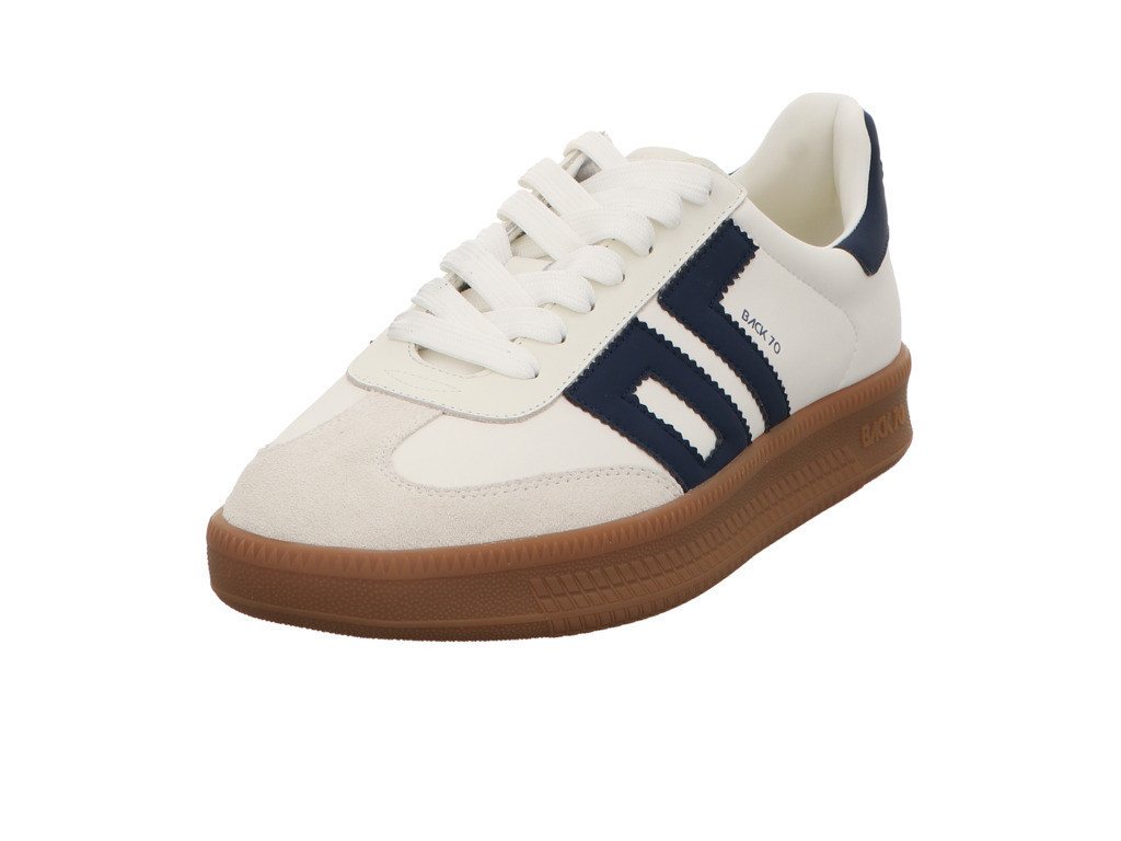 Back 70 Double Cloud White Navy Schnürschuh
