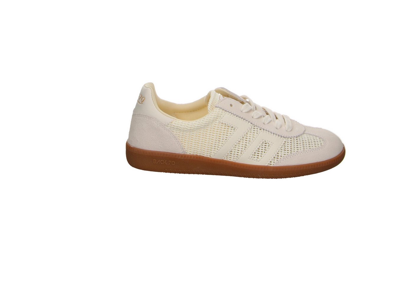 Back 70 Ghost Velour Schnürschuhe beige Schnürschuh