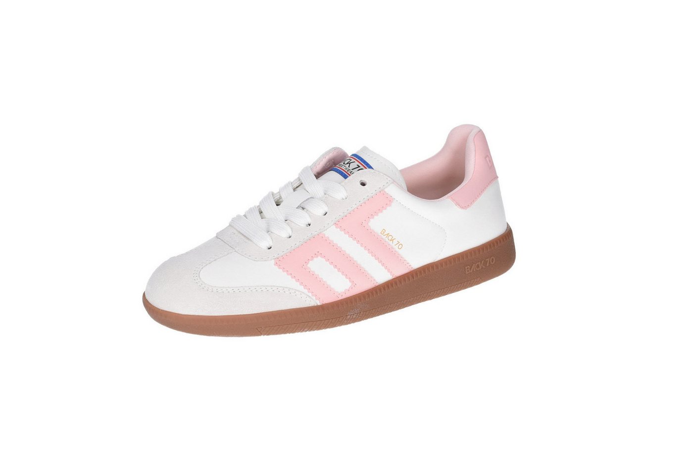 Back 70 Retro Sneaker Schnürschuh (weiß)