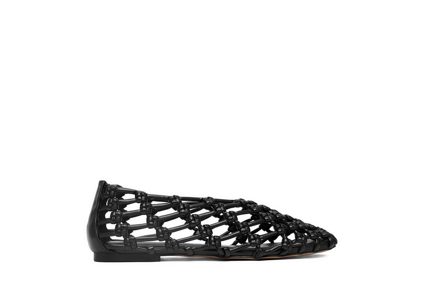 Badura Damen Ballerinen Schwarz Ballerina