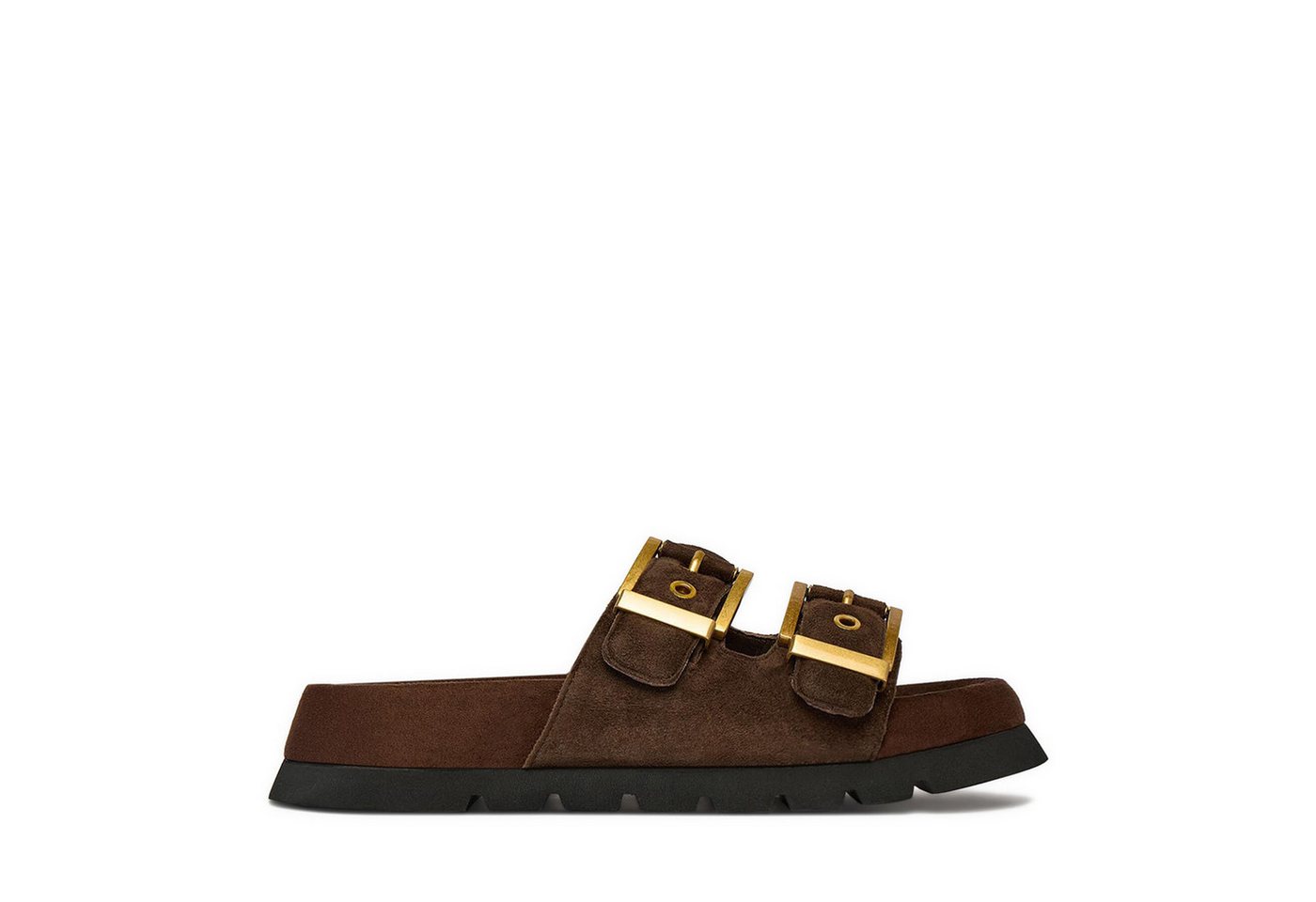 Badura Damen-Flip-Flops Braun Badepantolette