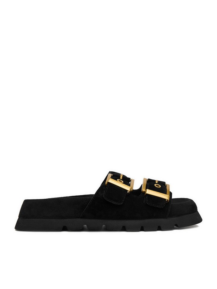 Badura Damen-Flip-Flops Schwarz Badura-EO-ALIVIA-LT2525-1 Schwarz Badepantolette