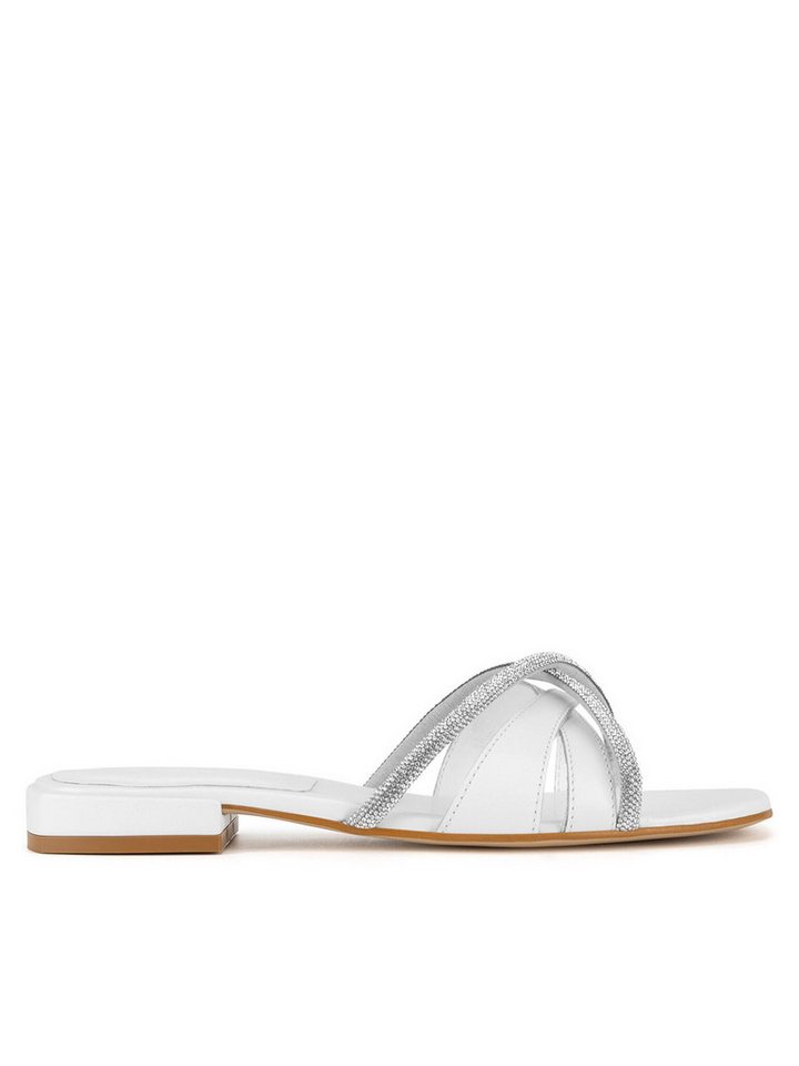 Badura Damen Flip-Flops Weiß AGATA-21463PE Badepantolette