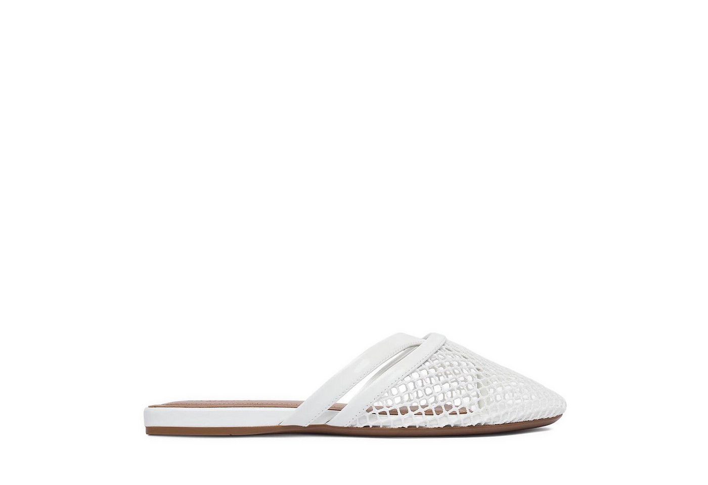 Badura Damen-Flip-Flops, weiß Badepantolette