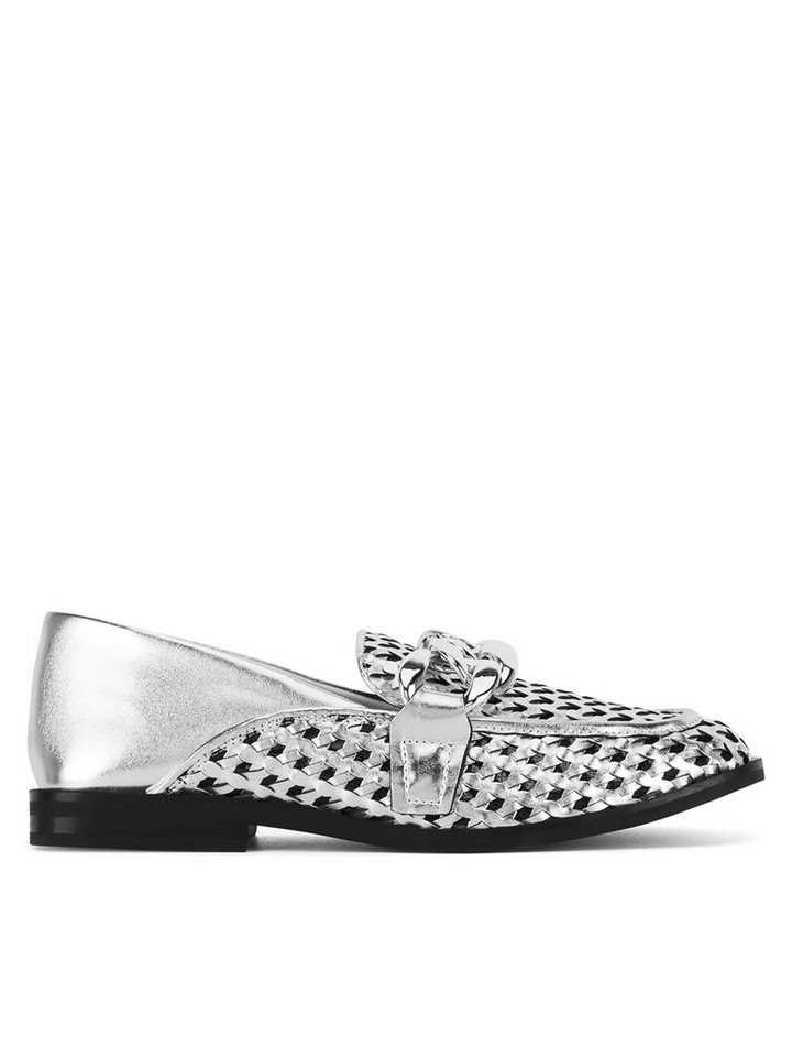 Badura Frauen-Moccasins Silber CALLA-V179217-325 Mokassin