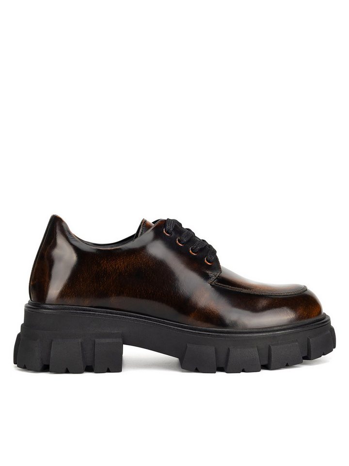 Badura Halbschuhe Damen ELANA-01W1-001 Braun Schnürschuh