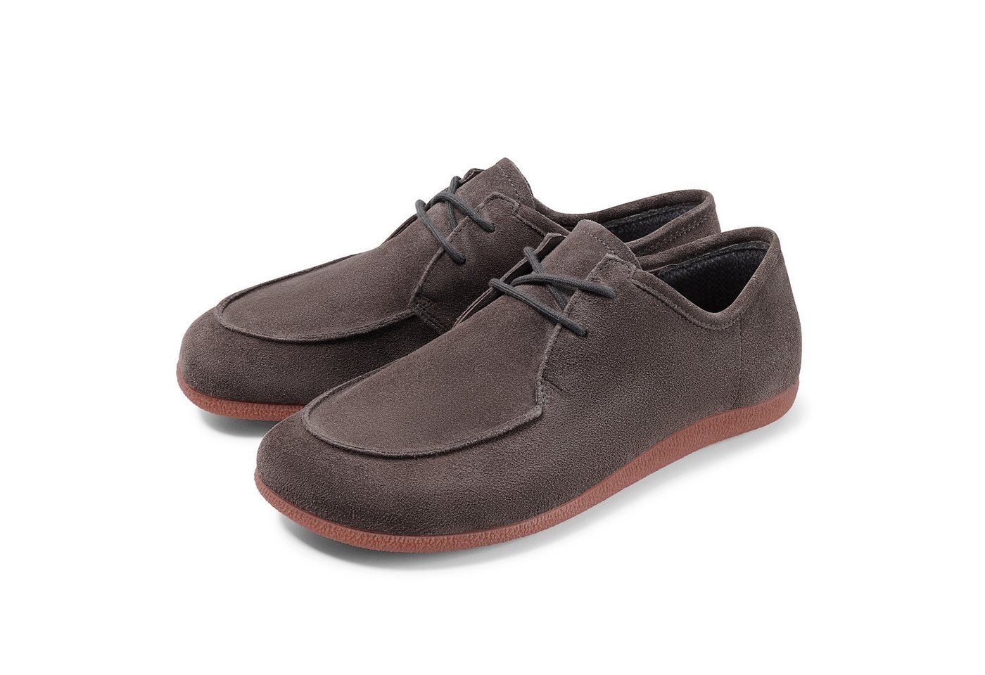 BÄR Johanna Schnürschuh 100% Zehenfreiheit (braun/grau)