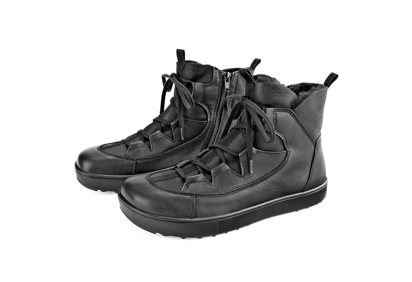 BÄR Paulina Stiefelette 100% Zehenfreiheit (schwarz)