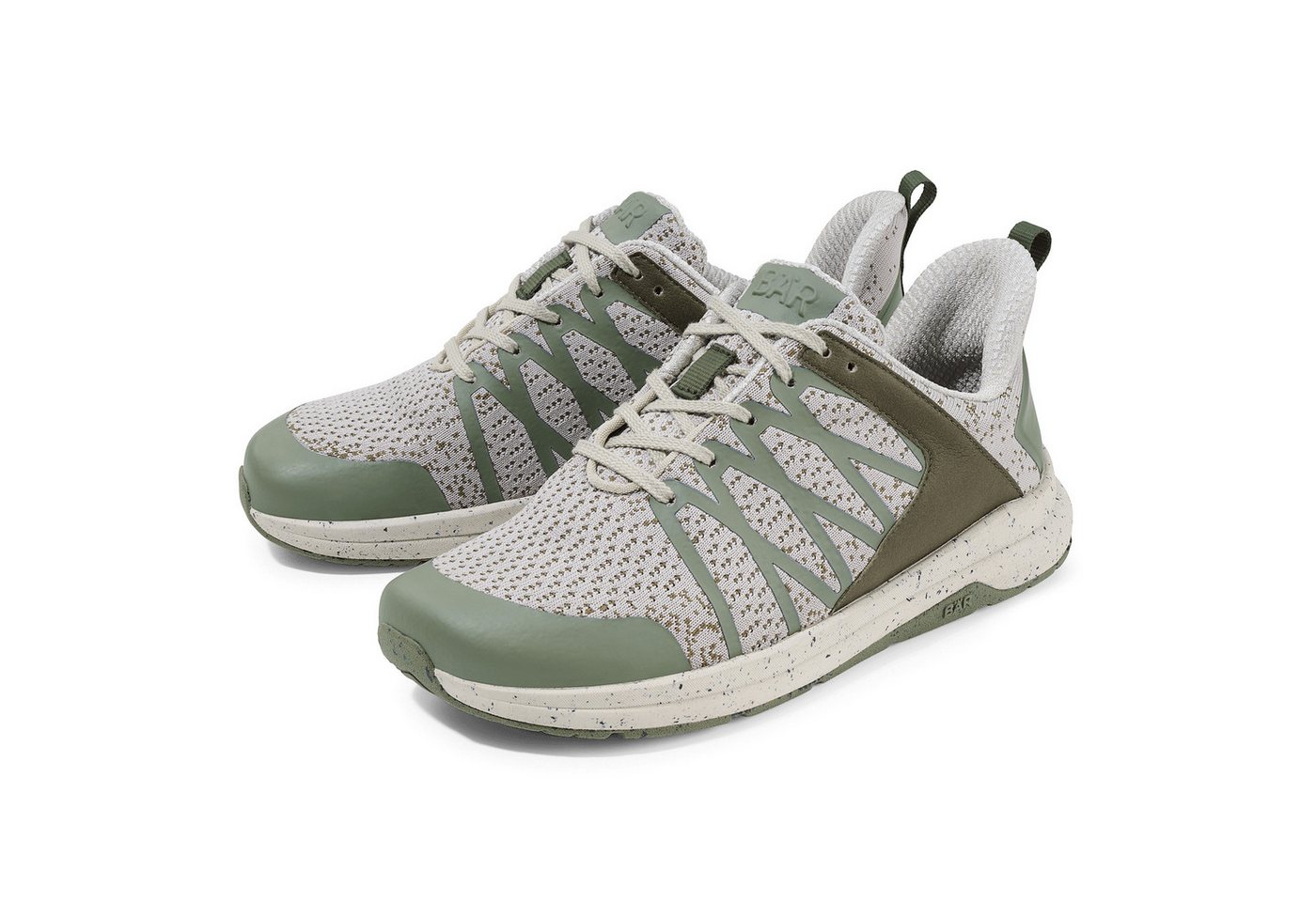 BÄR Urban Move Schnürschuh 100% Zehenfreiheit (grün)
