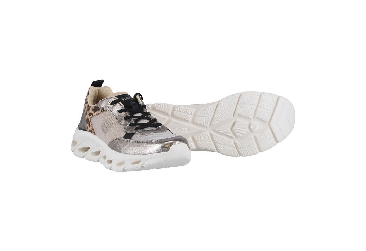 BAGATT D41-AW902 gold/bunt Damen Sneaker