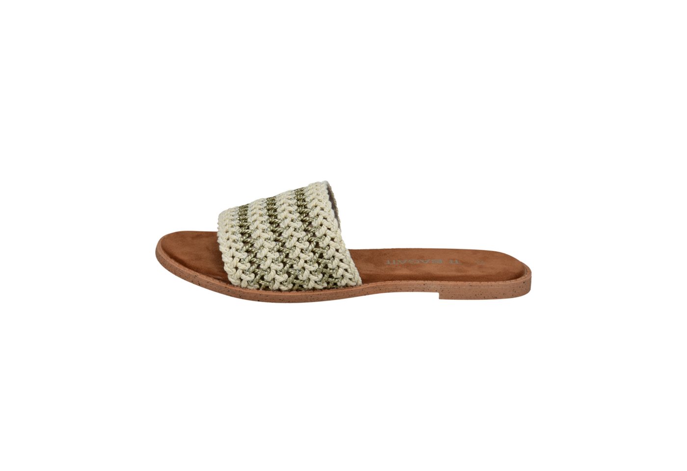 BAGATT Pantolette (weiß/gold)