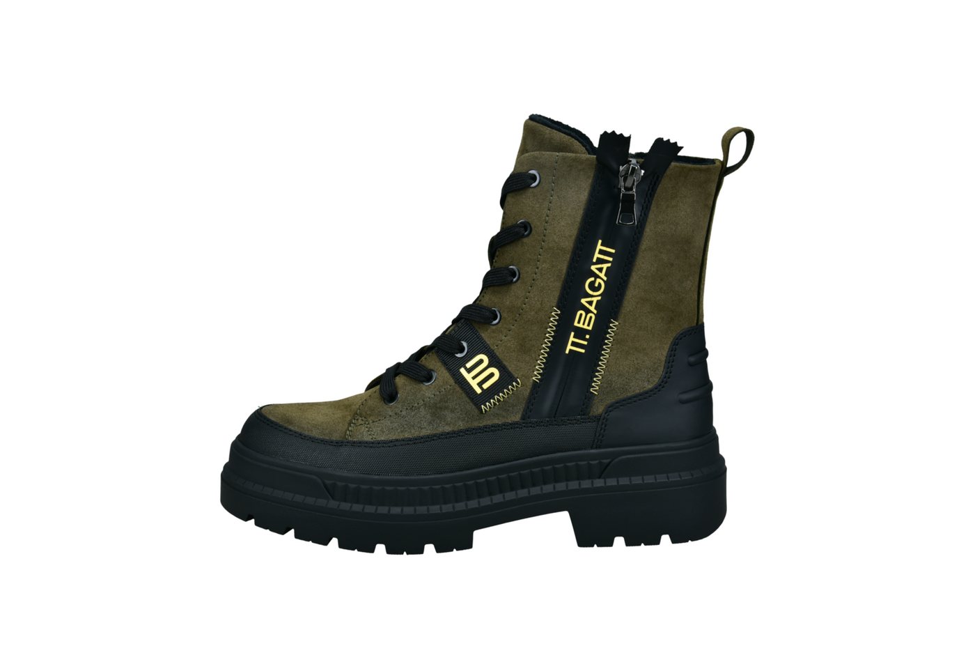 BAGATT Schnürstiefel (grün)