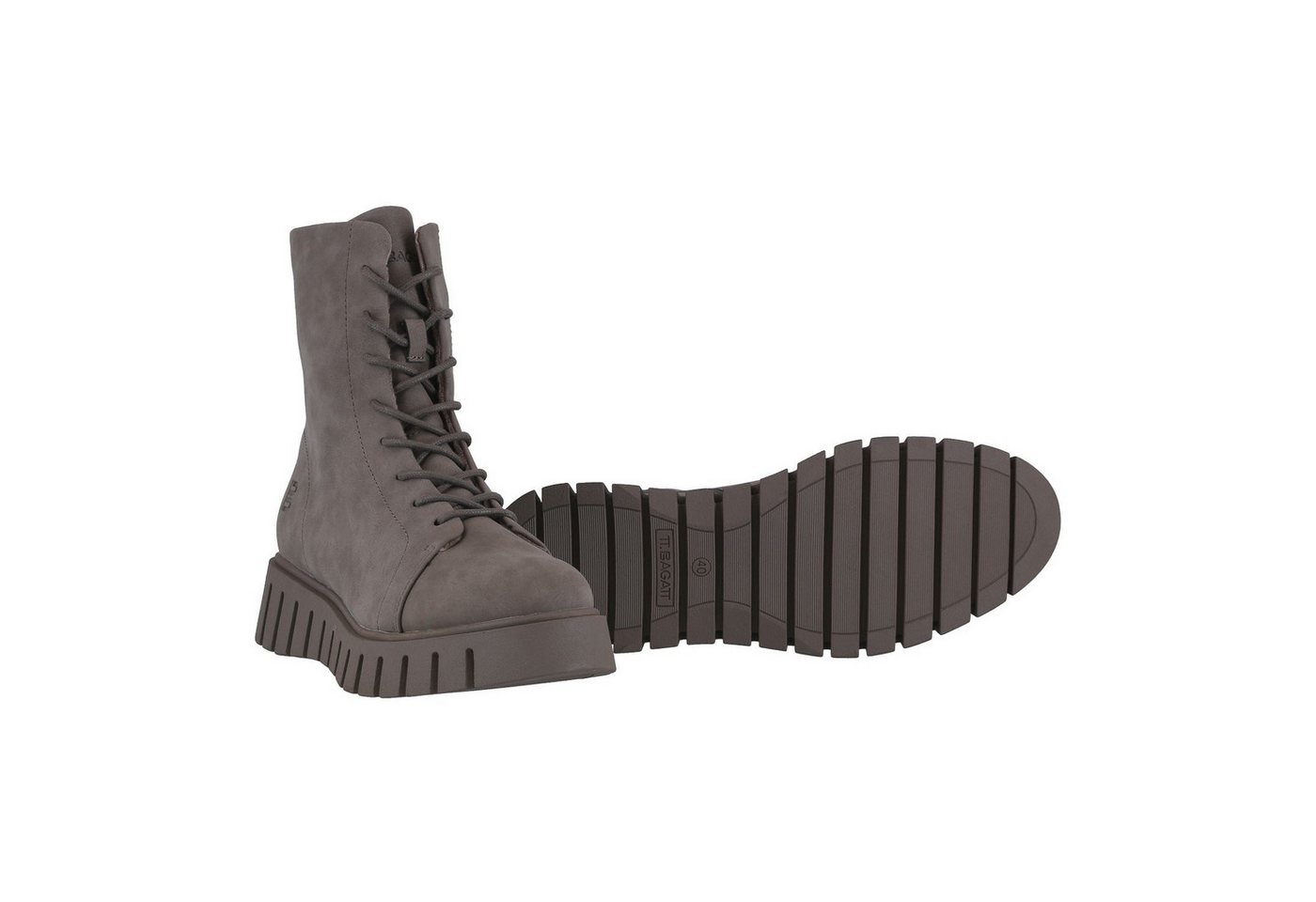 BAGATT Stiefel D31-AO134-5500 (mit seitlichen Reissverschluss) taupebraun Winterstiefel