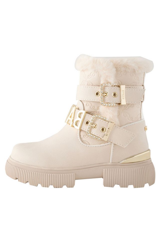 Baker by Ted Baker Derbe Stiefel mit Kunstfell Stiefel (1-tlg)