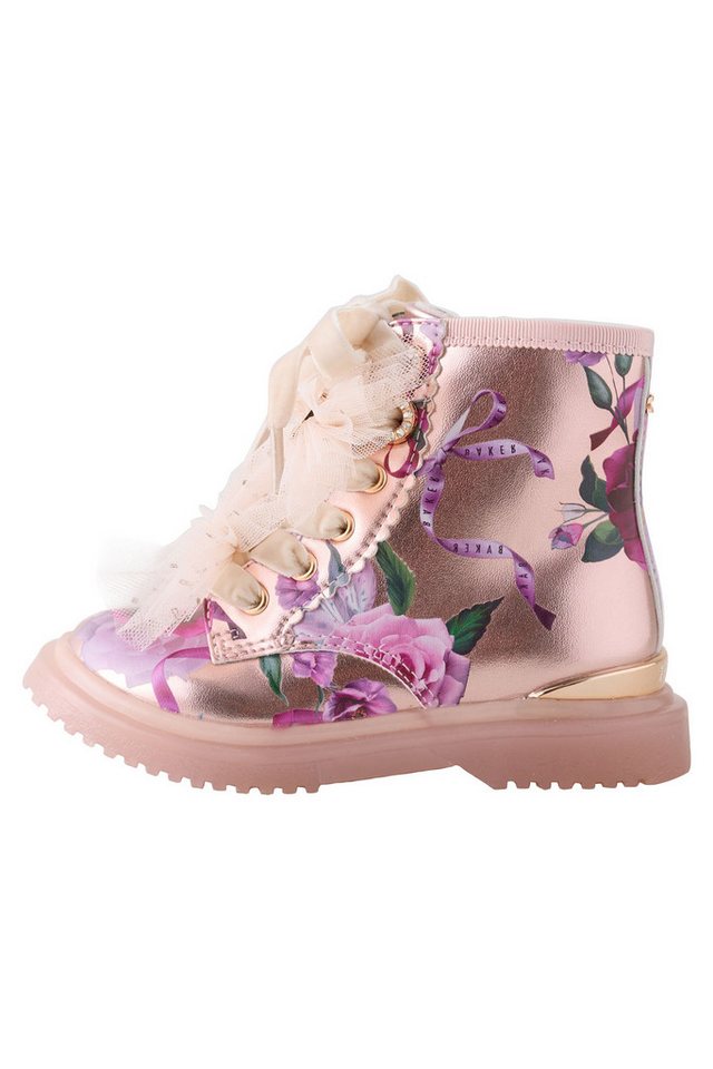 Baker by Ted Baker Geblümtes Schnürstiefel Mädchen Stiefel (1-tlg)