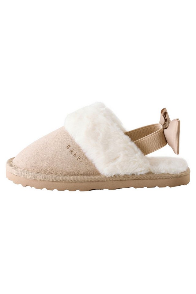 Baker by Ted Baker Veloursleder-Pantoletten Hausschuh (1-tlg)