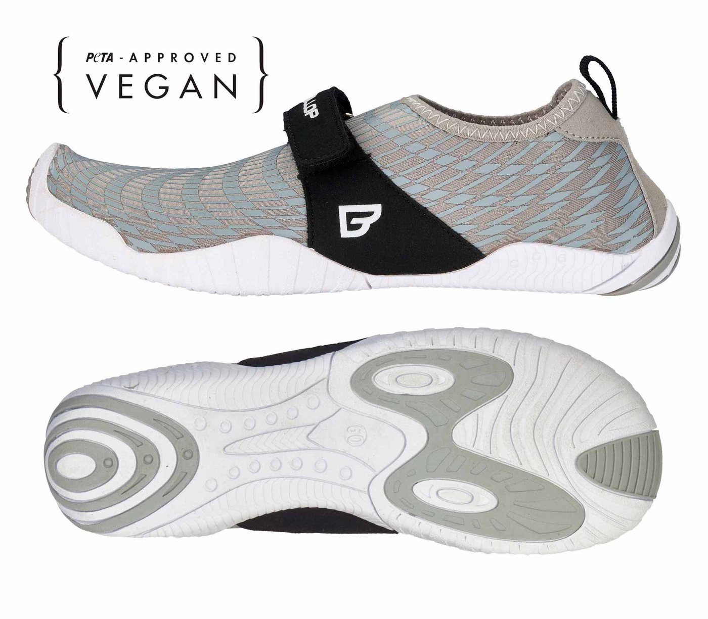 Ballop PATROL Wasserschuh Badeschuh (grau)