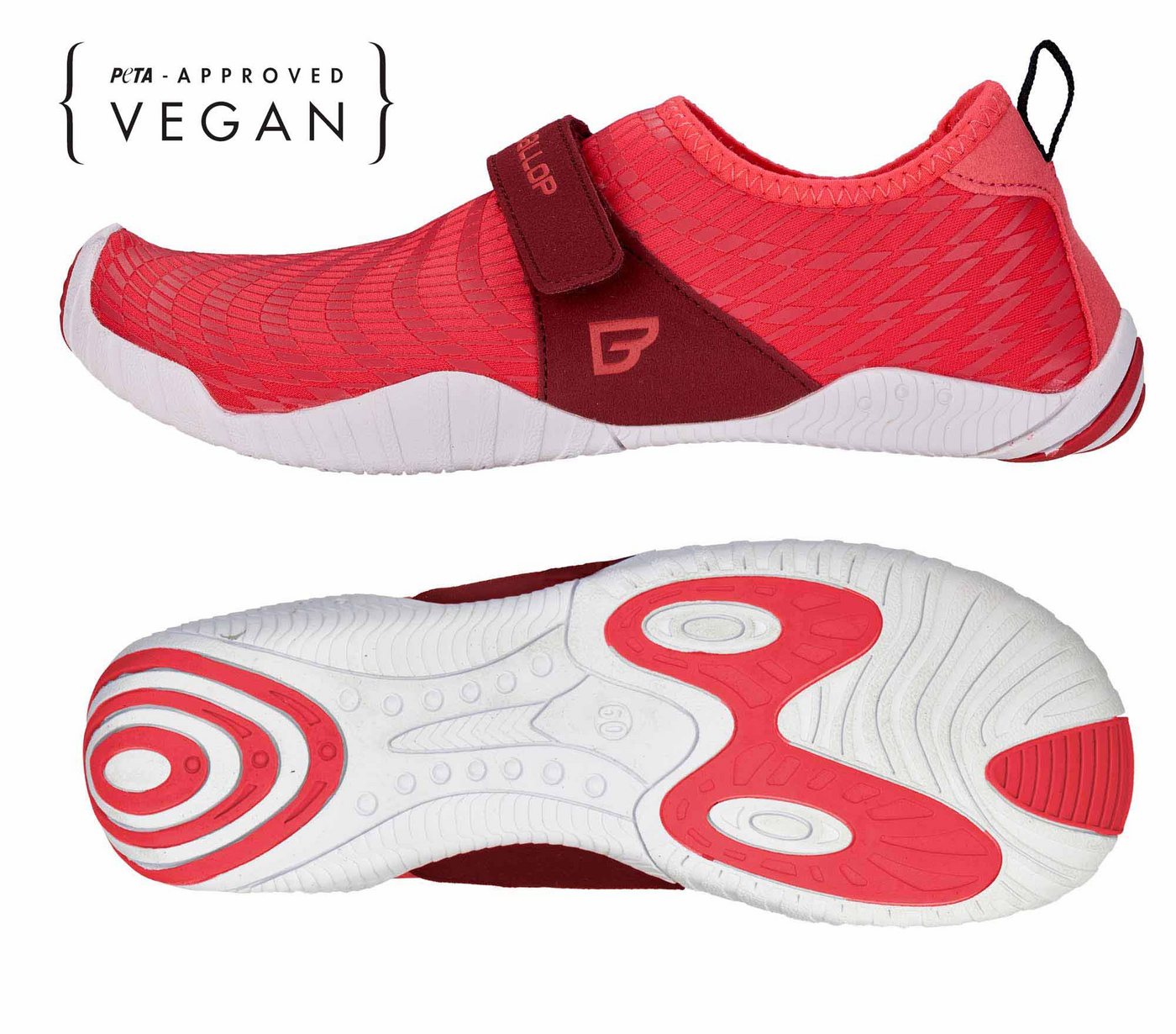 Ballop PATROL Wasserschuh Badeschuh (rot)