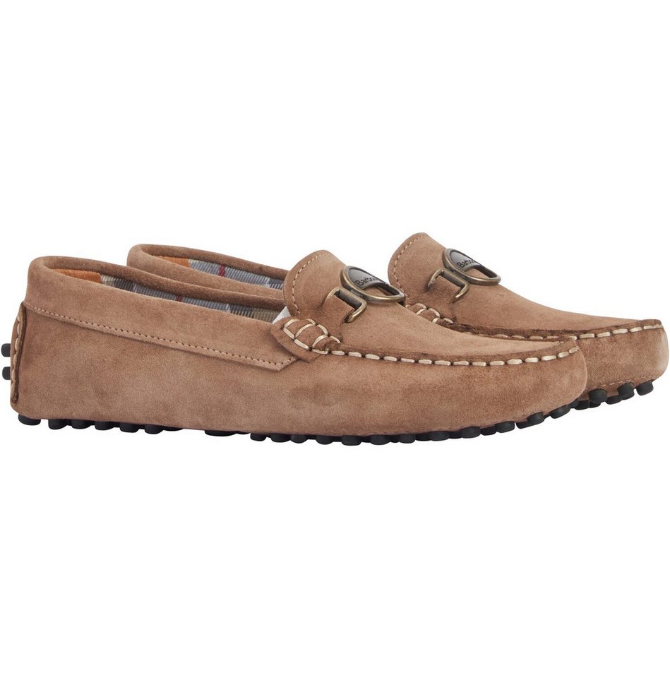 Barbour Slipper Laire Mokassin (Light Trench Suede)