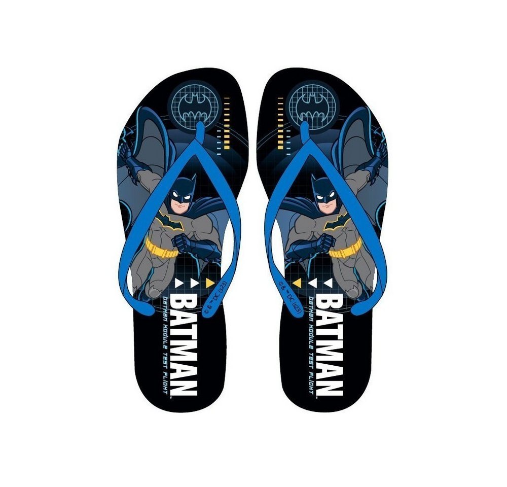 Batman Flip Flop / Badeschuhe / Badeschlappen / Badesandalen "Batman", Größe Badeschuh