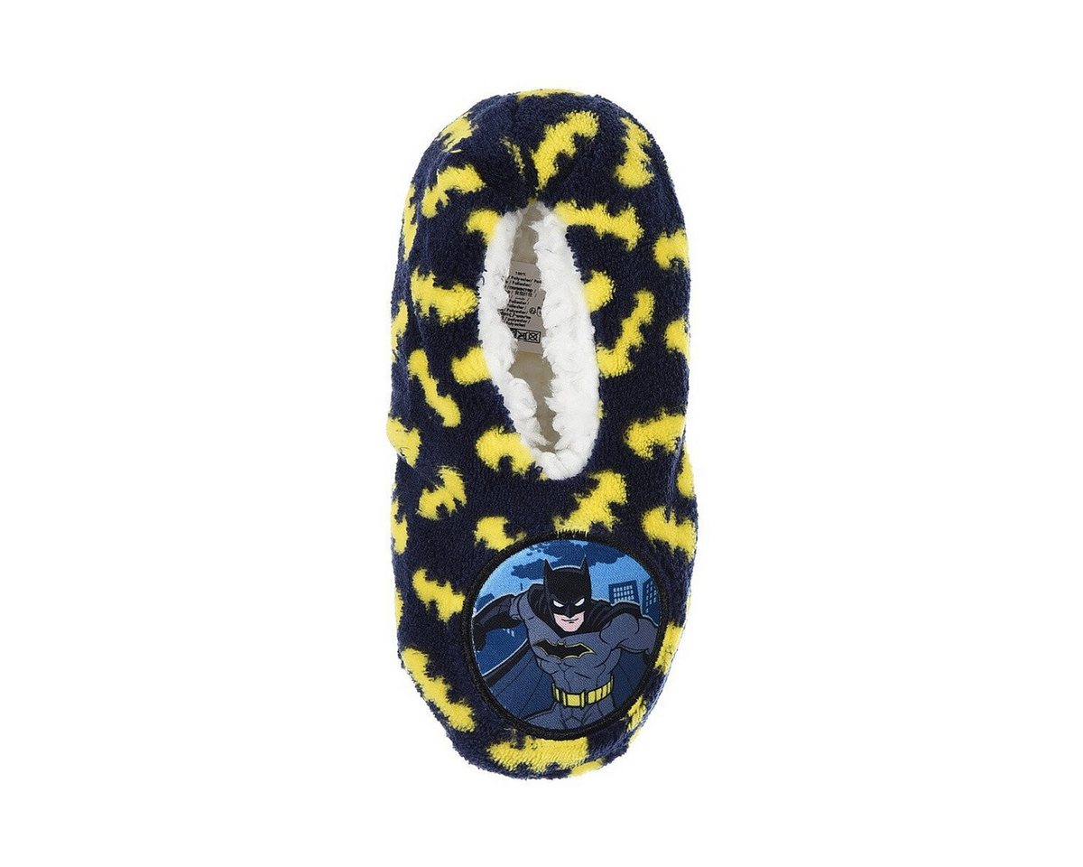 Batman Hausschuhe Kinder Winter 23–34 warm rutschfest DC Pantoffel