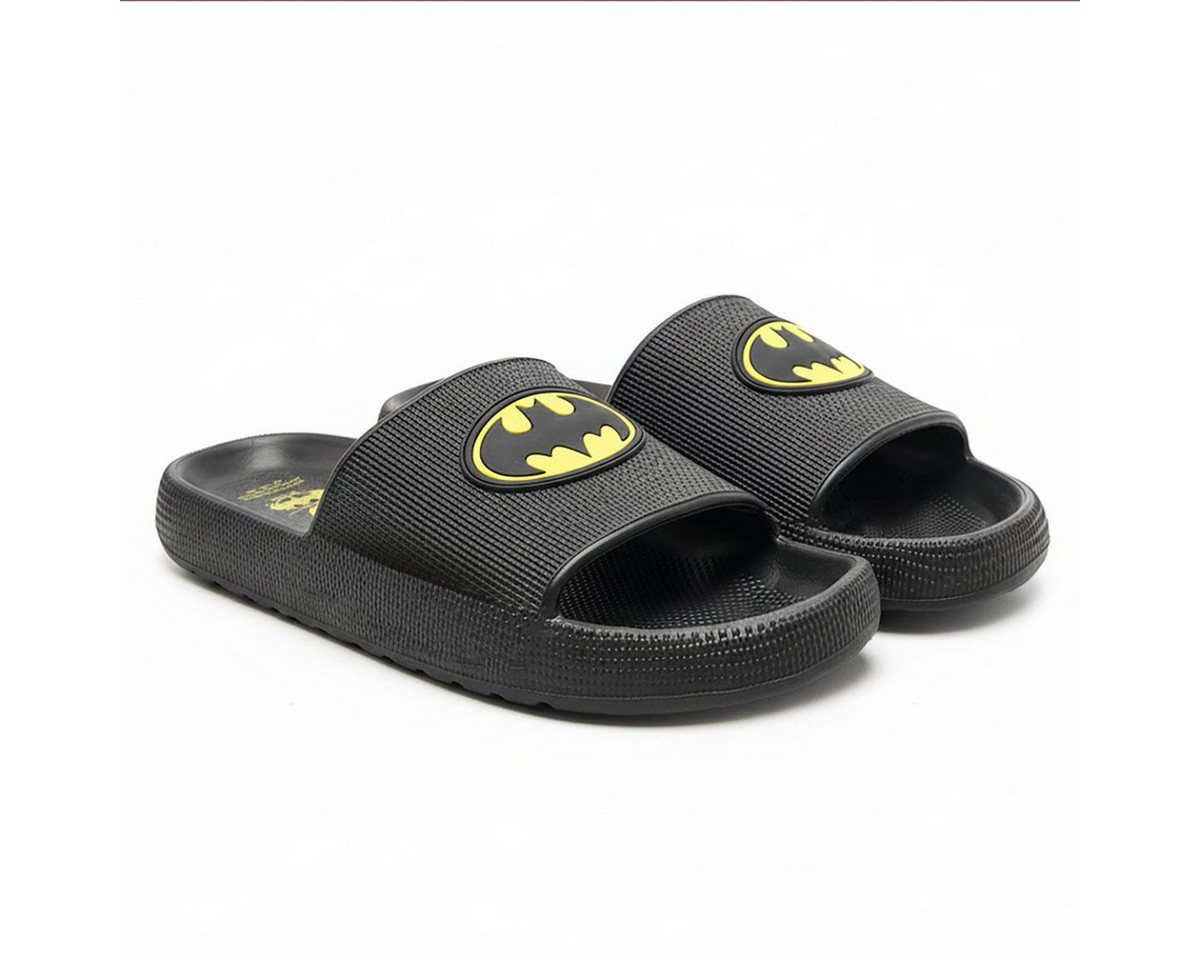 Batman Sommerschuhe Herren Flip Flops für Ferien Strand und Garten Hausschuh