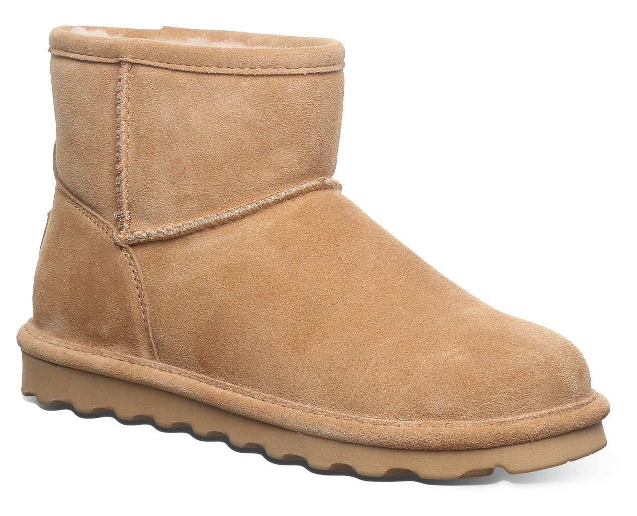 Bearpaw Alyssa Winterboots Schlupfstiefel mit wasserabweisender NeverWet® Imprägnierung (braun)