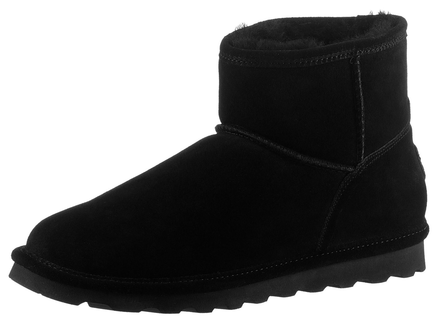 Bearpaw Alyssa Winterboots Schlupfstiefel mit wasserabweisender NeverWet® Imprägnierung (schwarz)