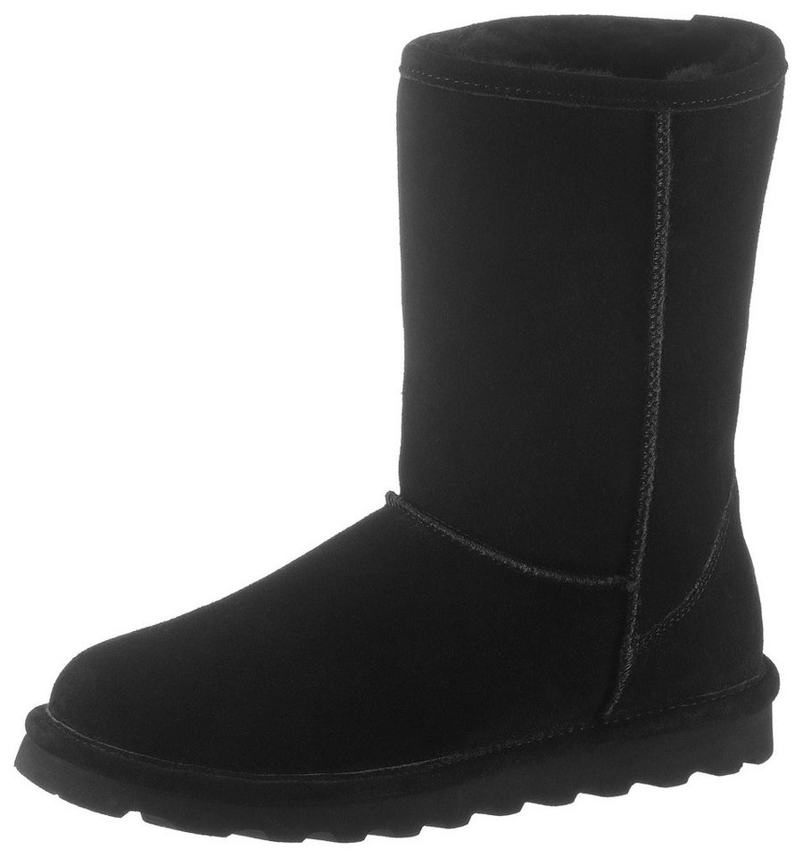 Bearpaw ELLE SHORT Winterboots Winterstiefel, Snowboots mit hohem Schaft (schwarz)