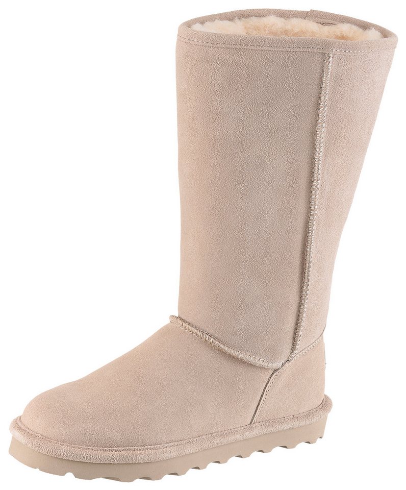 Bearpaw ELLE TALL Winterstiefel Schlupfstiefel mit wasserabweisender Neverwet® Imprägnierung (mushroom)