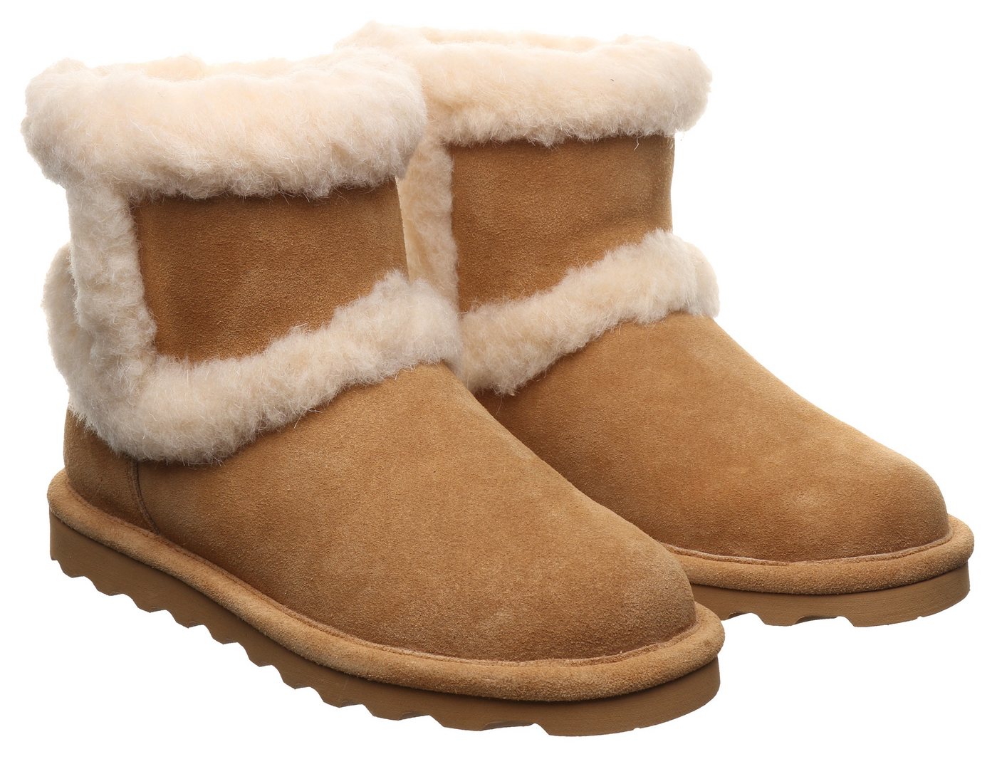 Bearpaw Kate Winterboots Schlupfstiefel, Snowboots mit Lammfellfutter