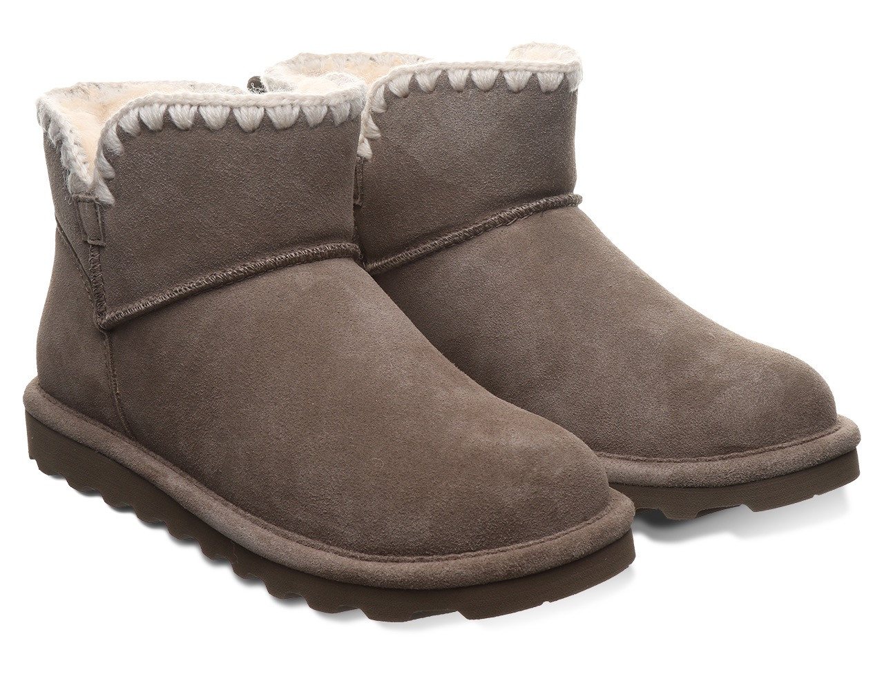 Bearpaw Yvonne Winterboots Schlupfstiefel, Snowboots mit Lammfellfutter