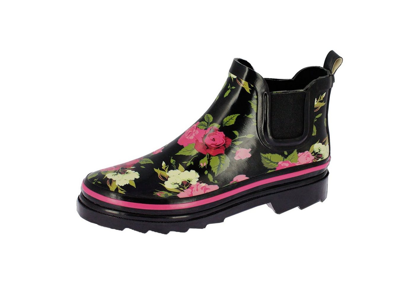 Beck Kurzschaft Gummistiefelette mit verschiedenen Prints