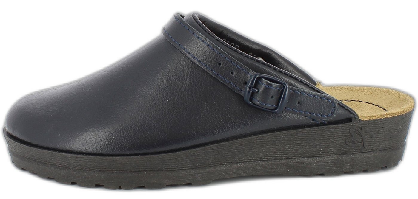 Beck Damen-Clogs Anna mit Fersenriemen Hausschuh