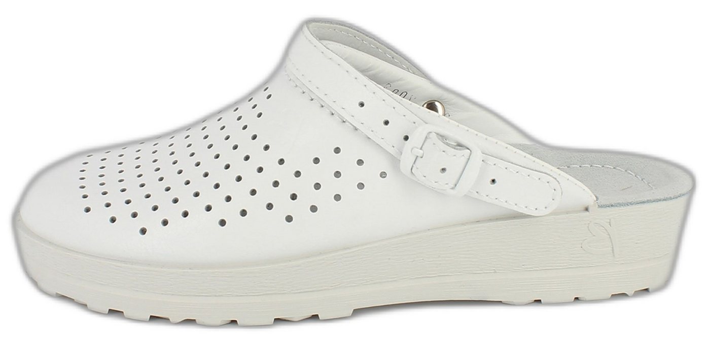 Beck Damen-Clogs Marie mit Fersenriemen Hausschuh