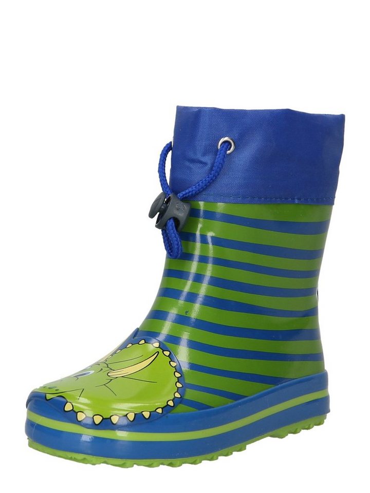 Beck Gummistiefel (1-tlg) (blau/grün)