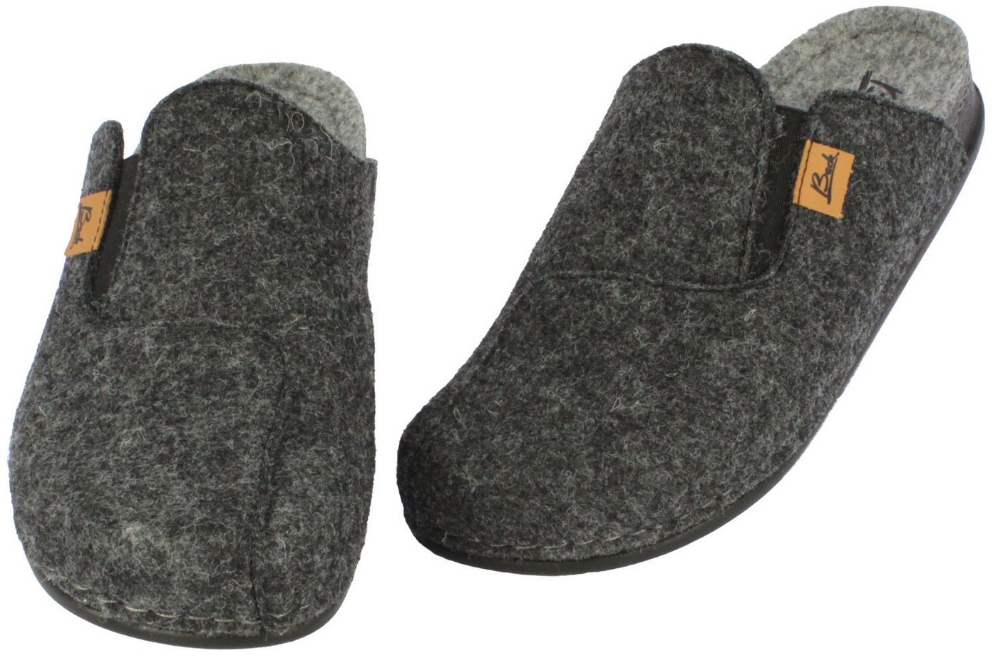 Beck Herren Pantoffel Nevis Hausschuh (Schuhe fallen klein aus) aus Schurwolle