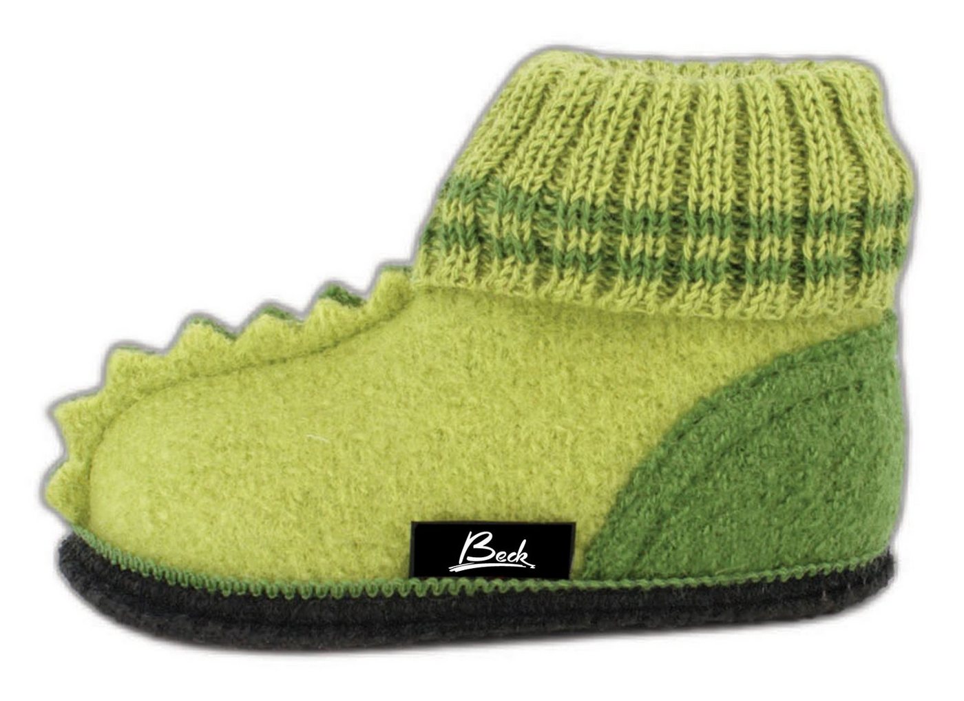 Beck Hüttenschuh Nessi Hüttenschuhe (aus Österreich, für warme Füße in Kita, Schule, Zuhause) atmungsaktiv, wärmeausgleichend, rutschfest